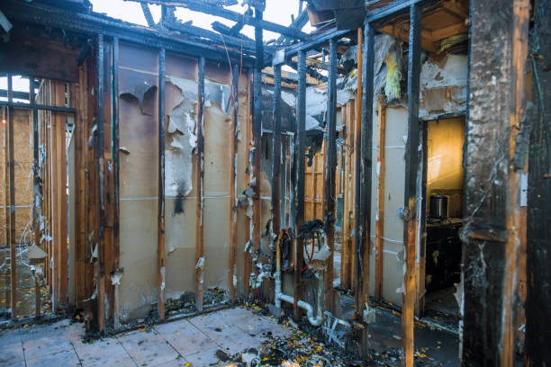 Professional Fire Damage Repair technician working in Bensalem, PA